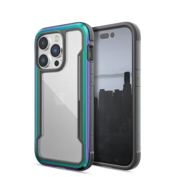 Raptic X-Doria Shield vāciņš Apple iPhone 14 Pro ar MagSafe atbalstu, opāla krāsā