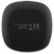 DKNY TWS bezvadu Bluetooth austiņas 3D Rubber Matte Finish, melnas