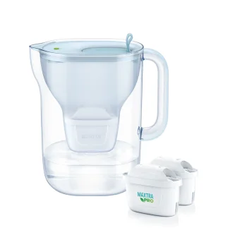 Ūdens filtra krūze Brita Style eco, 2.4 l, ar 2 MAXTRA PRO kasetnēm, zila
