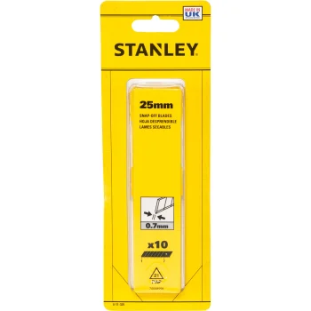 Stanley nolaužamie asmeņi 25 mm, 10 gab. (0-11-325)