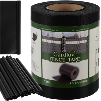 Gardlov žoga lente 19cm x 35m 450g/m2, melna
