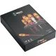 Skrūvgriežu komplekts Wera 160 iS/7 Rack Kraftform Plus Series 100, 7 gab., sarkans/dzeltens