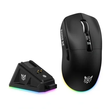 ONIKUMA DM07 RGB spēļu pele, melna
