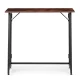 Modernhome saliekams datorgalds 80x45 cm, riekstkoks
