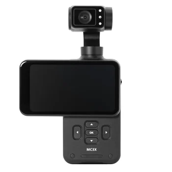 Agfaphoto Realimove MC3X Mini Gimbal Kamera, Melna