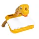 Multistore zīmēšanas tāfele-projektors ar dinozaura motīvu, 12 flomāsteri, 24 zīmējumi