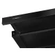 Iebūvējamais teleskopiskais tvaika nosūcējs Berdsen BE-60-LW, 60 cm, melns