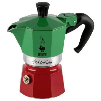 Bialetti La Mokina Italia Tricolore Moka Kafijas Kanna 40ml