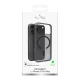Puro Daylight MagSafe silikona vāciņš iPhone 17 Pro Max, caurspīdīgi melns