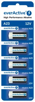 everActive A23 12V sārma baterijas (5 gab.)