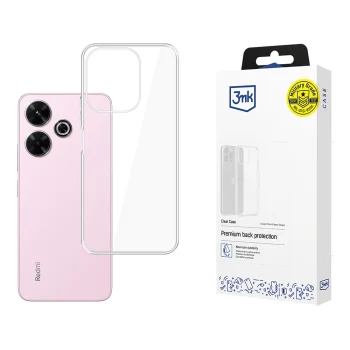 3mk Xiaomi Redmi Note 13R 5G / Redmi 13 4G vāciņš Clear Case, caurspīdīgs