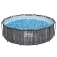Bestway 5614X karkasa baseina komplekts 18-in-1 366x100 cm + burbuļu mašīna