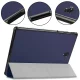 Samsung Galaxy Tab S4 10.5\" (T830/T835) Trifold Stand PU Leather Hard Protective Cover Case, Blue | Planšetes...