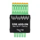 Divkanālu modulis Shelly SSR Add-on ierīcei The Pill, melns