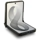 BMW M Leather Perforated Tricolor MagSafe vāciņš Samsung Galaxy Z Flip 8, melns