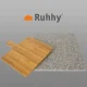 Ruhhy 24264 Picas akmens + dēlītis | Pizza Stone