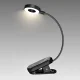 Tech-Protect LL100 bezvadu lasīšanas lampa ar klipsi, melna