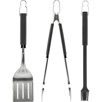 Weber Precision grila piederumu komplekts, 3 gab., Silver / Black
