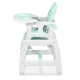 Ricokids 7092 Sinco 5-in-1 bērnu barošanas krēsliņš, tirkīza