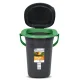 GreenBlue GB320BG portatīvā tualete, melna/zaļa