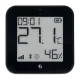 Shelly BLU H&T Display ZB temperatūras, mitruma un gaismas sensors, melns