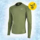 4Fizjo termokrekls ar garām piedurknēm, unisex, zaļš, M