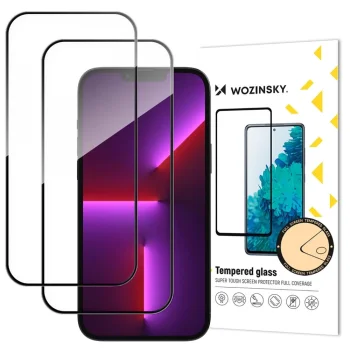 Wozinsky Full Glue aizsargstikls iPhone 17 Pro Max / 18 Pro Max (2 gab.)