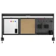 Ergo Office galda organizators un starpsiena, ER-300 B, Melns