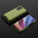 Vāciņš Honeycomb priekš Xiaomi Poco F3 / Redmi K40 Pro / K40 ar TPU apmali, zaļš