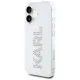 Karl Lagerfeld IML Rhinestones Logo vāciņš iPhone 16, Caurspīdīgs