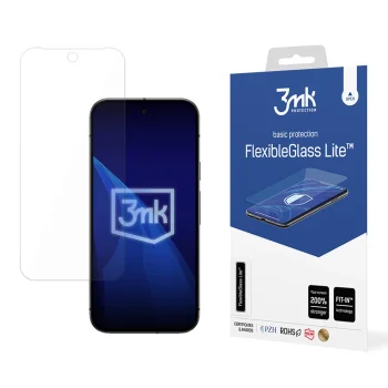 3mk FlexibleGlass Lite hibrīda aizsargstikls Google Pixel 9A