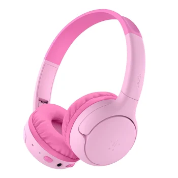 Belkin Soundform Mini 2 bezvadu austiņas bērniem, rozā