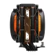 Darkflash E400 PLUS aktīvais procesora dzesētājs, melns