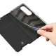 Sony Xperia 1 II DUX DUCIS Leather Cover Case, Black | Telefona Maciņš Vāciņš Apvalks Grāmatiņa