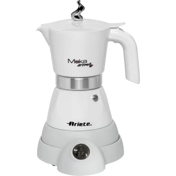Ariete Moka Electric Elektriskā Moka Kannas Kafijas Automāts, Balts