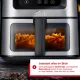 Solis Air Fry & Dry XL 8200 gaisa friteris, 7.5L, Sudraba/Melna