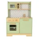 Bērnu Virtuve Rotaļu Koka Virtuves Iekārtas Komplekts ar Piederumiem, 86cm | Kids Toy Wooden Kitchen