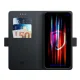 3mk Wallet Case atverams vāciņš Xiaomi Redmi 15C - melns