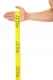 4Fizjo Power Band auduma pretestības gumija 27-35 kg, dzeltena
