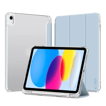 Tech-Protect iPad 10.9" 2022 vāciņš SC Pen Hybrid, gaiši zils