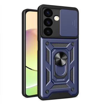 Hurtel Xiaomi POCO C65 / Redmi 13C vāciņš Hybrid Armor Camshield, zils