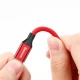 Baseus Yiven USB uz Lightning kabelis 1.8m, sarkans