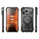 Supcase UB Grip Mag MagSafe vāciņš iPhone 18 Pro / 17 Pro ar statīvu, melns