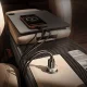 Orico MiniRing Pro 45W USB-A un USB-C auto lādētājs sudraba