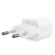 Acefast A73 Mini PD 20W GaN tīkla lādētājs + USB-C kabelis, balts
