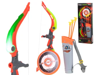 Bērnu Komplekts Šaušanas Loks Arlets ar Bultām un Vairogu | Kids Archery Set Shooting Bow Crossbow with Arrows and...