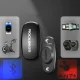 Rockbros HRM812 Bluetooth ANT+ krūšu pulsa mērītāja siksna IP67, melna