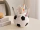 Galda organizators futbola bumbas formā, 9 cm, melns