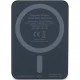 Guess Metal Script Logo MagSafe bezvadu ārējais akumulators, 3000 mAh, 5W, melns