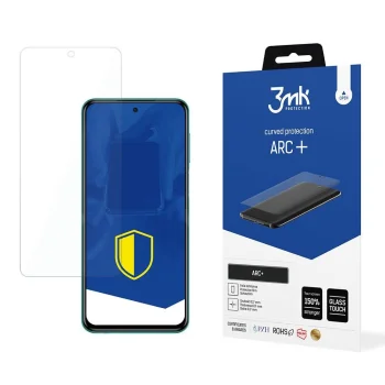Xiaomi Redmi Note 9 Pro 4G Aizsargplēve uz Visu Ekrānu | 3MK ARC+ Protective Film Rounded Fullscreen Protector